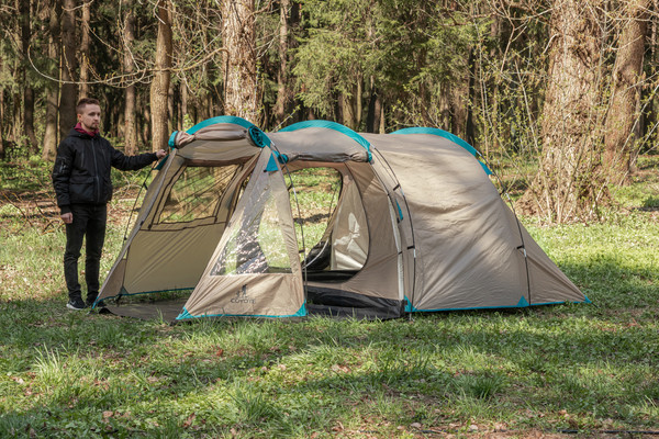 Изображение товара Палатка Coyote Dakota / CL-A08-Sand с обогревателем газовым ZT-202-D (черный)