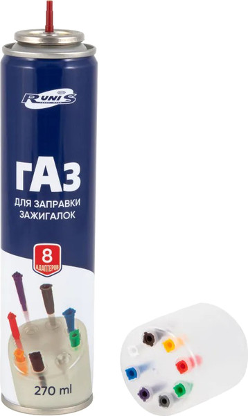 Изображение товара Топливо для зажигалки Runis Premium 1-006 (10х270мл)