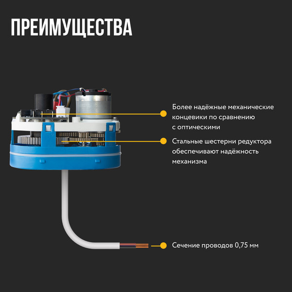Изображение товара Шаровой кран Stahlmann С электроприводом 3/4F 12В / 2282756