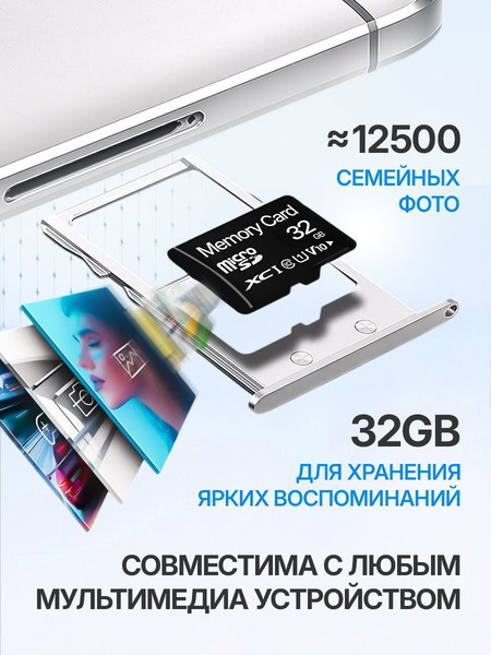 Изображение товара Карта памяти Memory 32GB Class 10 (без адаптера)