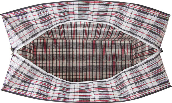 Изображение товара Сумка хозяйственная Любаша 604704 (черный/красный)