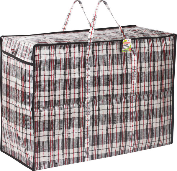 Изображение товара Сумка хозяйственная Любаша 604704 (черный/красный)