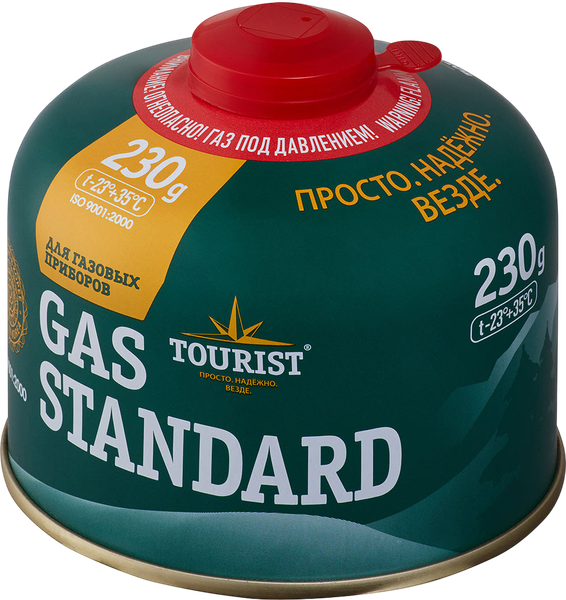 Изображение товара Газовый баллон туристический Tourist Standard TBR-230 (10шт)