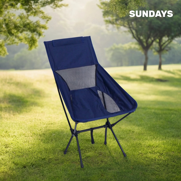 Изображение товара Комплект складной мебели Sundays ZC-CT005 / OG2967NV (черный/темно-синий)