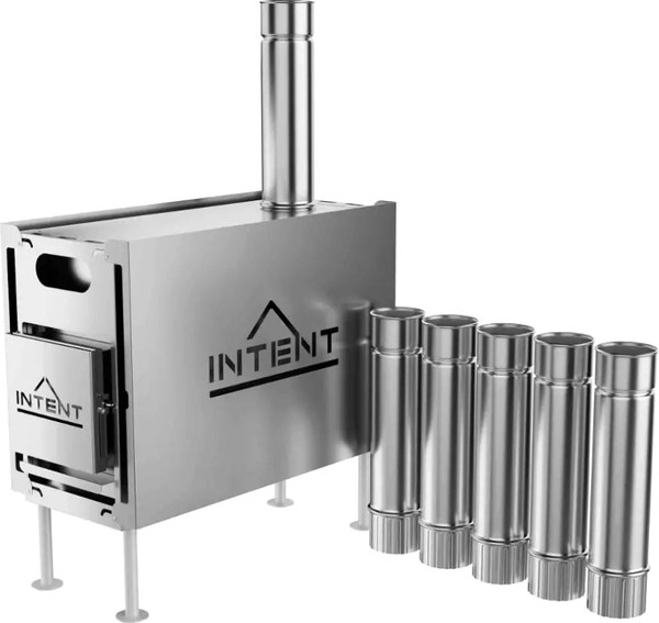 Изображение товара Печь походная Intent Mini с баком для нагрева воды Круглый (12л)