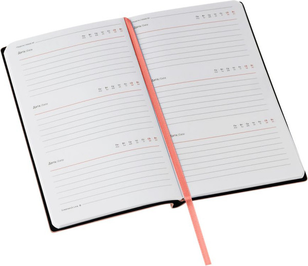 Изображение товара Ежедневник Greenwich Line Envelope. Coral / Wu_60052  (64л)