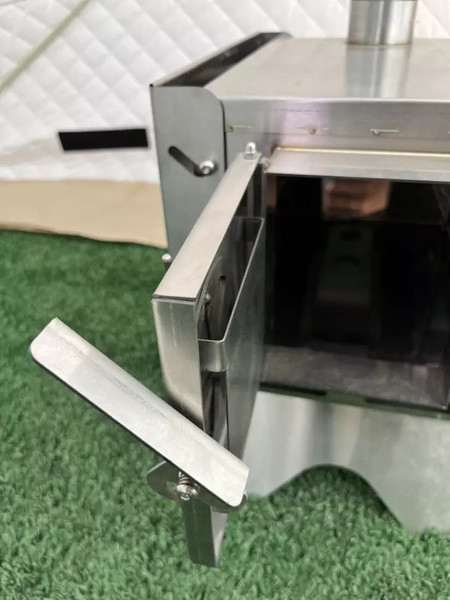 Изображение товара Печь походная Intent Fisher с баком для нагрева воды Квадрат 65мм (4л)