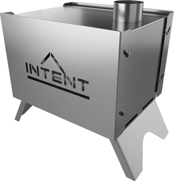 Изображение товара Печь походная Intent Fisher с баком для нагрева воды Квадрат 65мм (4л)