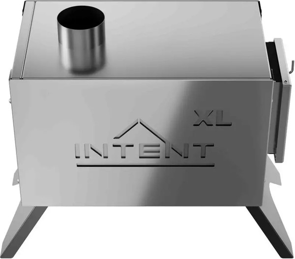 Изображение товара Печь походная Intent Fisher XL с баком для нагрева воды Квадрат 80мм (10л)