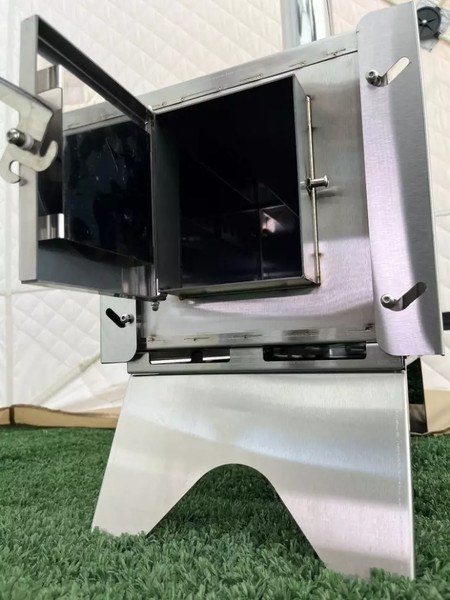 Изображение товара Печь походная Intent Fisher XL с баком для нагрева воды Квадрат 80мм (10л)