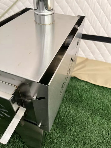 Изображение товара Печь походная Intent Fisher XL с баком для нагрева воды Квадрат 80мм (10л)