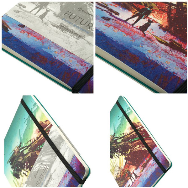 Изображение товара Записная книжка Greenwich Line Future. Broken spaceship А5 / NA5_51384  (80л)