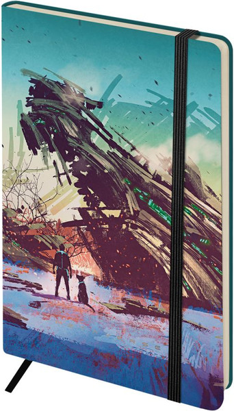 Изображение товара Записная книжка Greenwich Line Future. Broken spaceship А5 / NA5_51384  (80л)