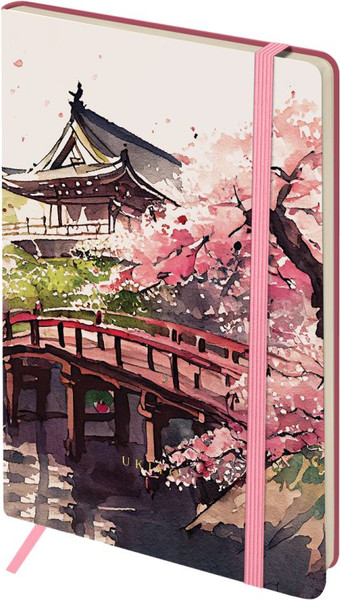 Изображение товара Записная книжка Greenwich Line Sakura. Karahafu А5 / NA5_51400 (80л)