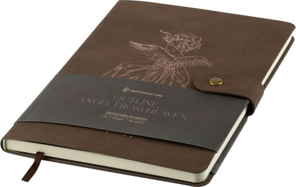 Изображение товара Записная книжка Greenwich Line Outline. Angel from heaven А5 / NA5d_51408 (80л)