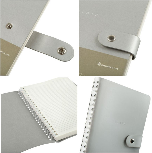 Изображение товара Записная книжка Greenwich Line Shimmer. Silver А5 / NA5_51422 (96л)