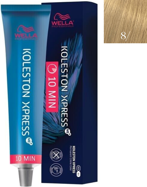 Изображение товара Крем-краска для волос Wella Professionals Color Xpress 10 min тон 8 (60мл)
