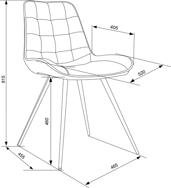 Изображение товара Стул Бюрократ CH-K2 (синий Holland 58)