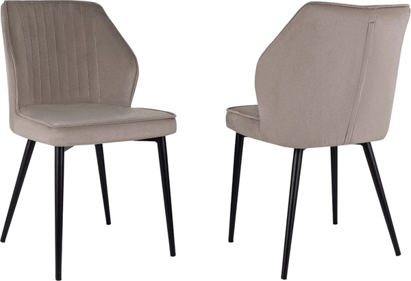 Изображение товара Набор стульев Бюрократ CH-K5 (2шт, темно-бежевый Holland 61)