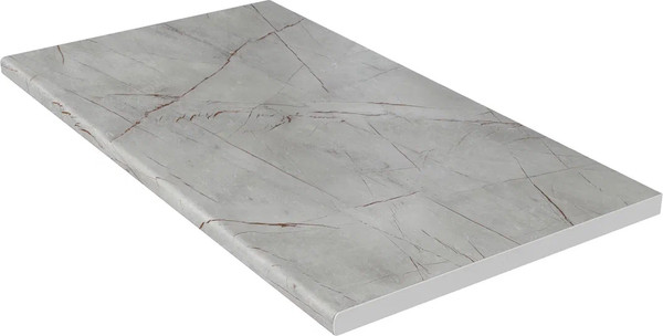 Изображение товара Кухонный гарнитур Интерлиния Мила Лайт 3.2-ПМ2 (серебро/дуб золотой/серый каспий)