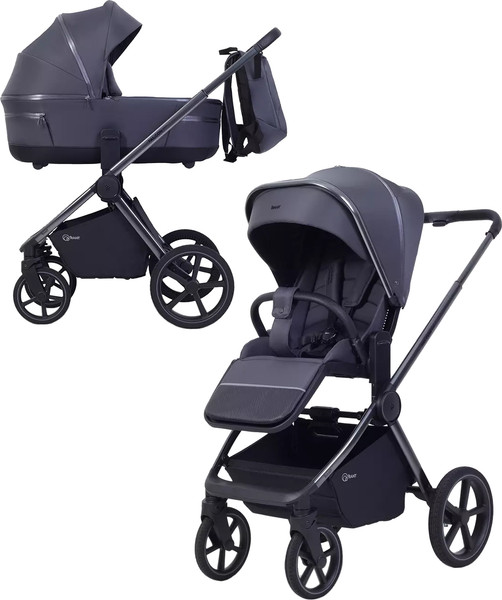 Изображение товара Детская универсальная коляска Rant Falcon Soft Therm 2в1 / RA111 (Graphite)