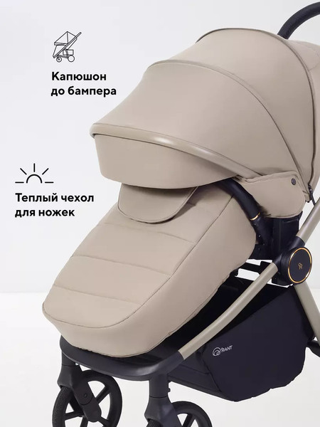 Изображение товара Детская универсальная коляска Rant Flex Therm 2в1 / RA112 (Sandy Beige)