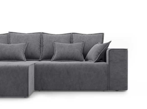 Изображение товара Диван угловой Mio Tesoro 035 УДД (Germes Grafit)