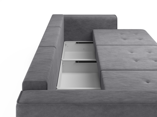 Изображение товара Диван Mio Tesoro Венте 035 ТД (Germes Grafit)