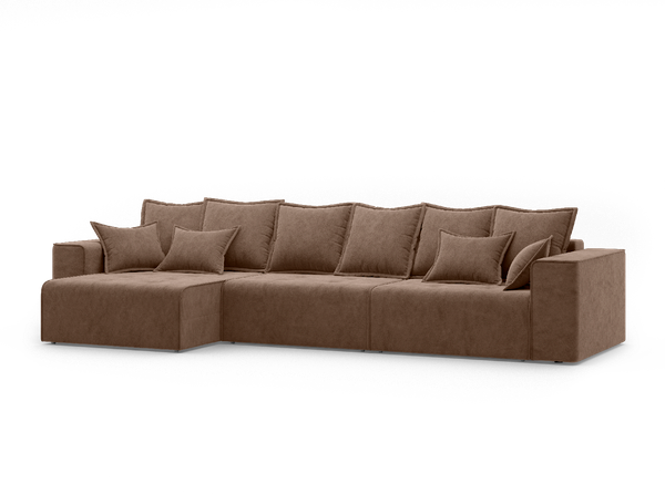 Изображение товара Диван угловой Mio Tesoro 035 УТД (Germes Chocolate)