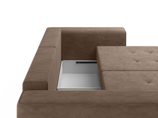 Изображение товара Диван Mio Tesoro Конте 036 ДД (Germes Chocolate)