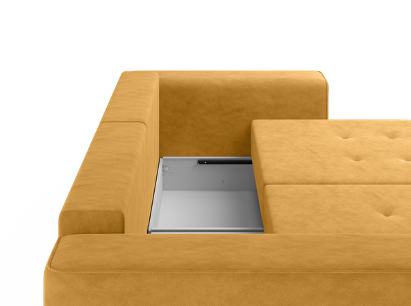 Изображение товара Диван Mio Tesoro Конте 036 ДД (Germes Umber)