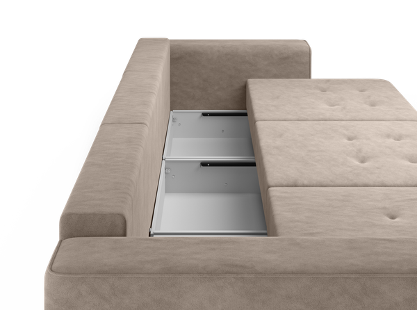 Изображение товара Диван угловой Mio Tesoro  036 УТД (Germes Beige)