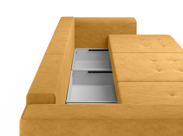 Изображение товара Диван угловой Mio Tesoro 036 УТД (Germes Umber)