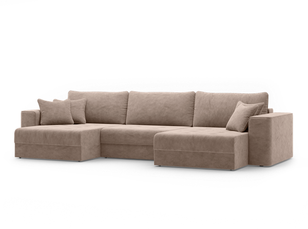 Изображение товара Диван П-образный Mio Tesoro Конте 036 ПТД (Germes Beige)