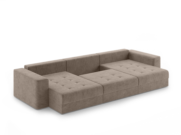 Изображение товара Диван П-образный Mio Tesoro Конте 036 ПТД (Germes Beige)