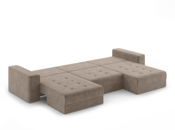 Изображение товара Диван П-образный Mio Tesoro Конте 036 ПТД (Germes Beige)