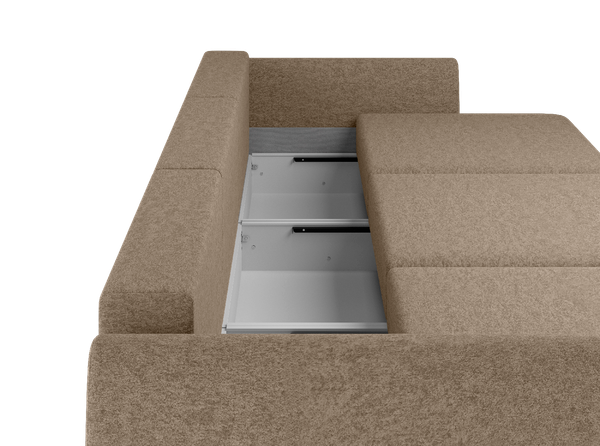 Изображение товара Диван Mio Tesoro 143 ТД (светло-серый Fjord 990)