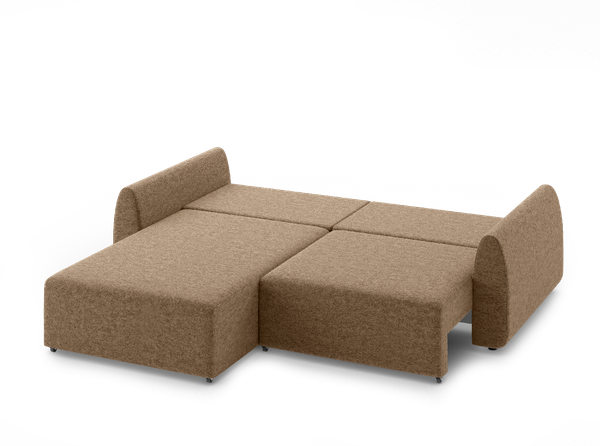 Изображение товара Диван угловой Mio Tesoro 143 УДД (коричневый Fjord 290)