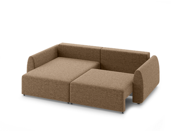 Изображение товара Диван угловой Mio Tesoro 143 УДД (коричневый Fjord 290)