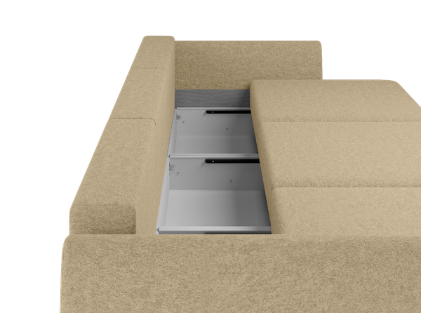 Изображение товара Диван угловой Mio Tesoro 143 УТД (кремовый Fjord 010)