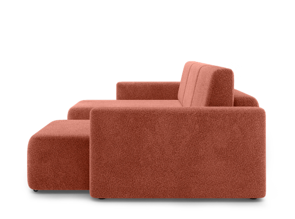 Изображение товара Диван П-образный Mio Tesoro 144 ПТД (бордо Lana 63)