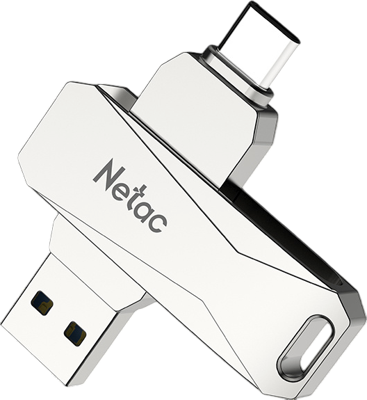 Изображение товара USB flash накопитель Netac U782С USB 3.2+TypeC FlashDrive 32GB (NT03U782C-032G-32PN)