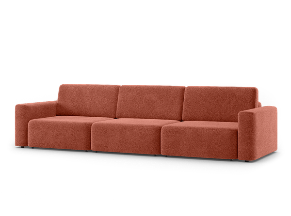 Изображение товара Диван Mio Tesoro 144 ТД (бордо Lana 63)