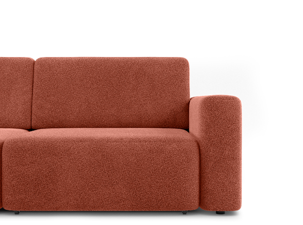 Изображение товара Диван Mio Tesoro 144 ТД (бордо Lana 63)