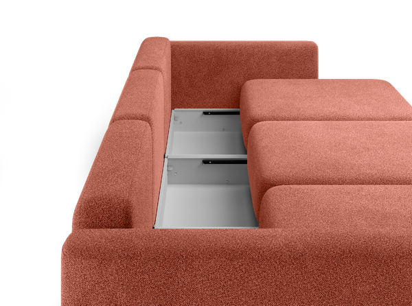 Изображение товара Диван Mio Tesoro 144 ТД (бордо Lana 63)