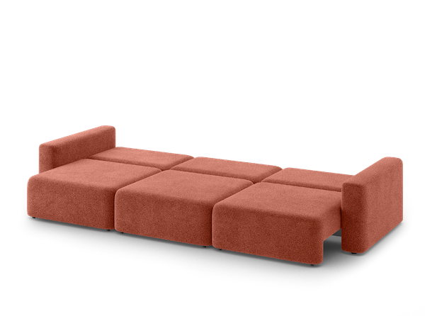 Изображение товара Диван Mio Tesoro 144 ТД (бордо Lana 63)