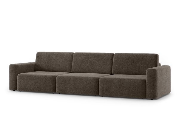 Изображение товара Диван Mio Tesoro 144 ТД (шоколадный Lana 35)