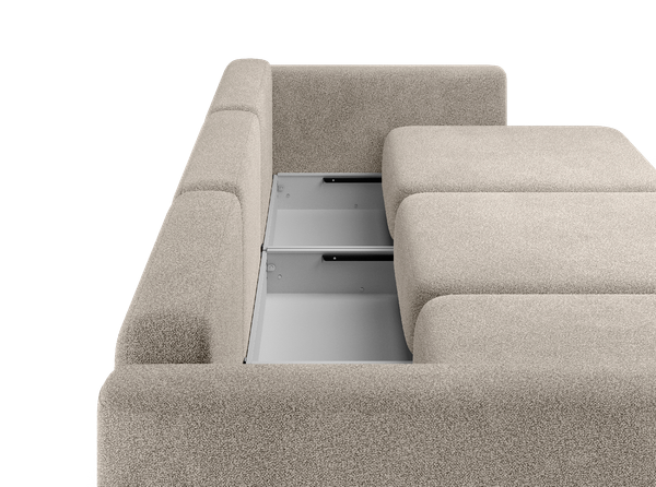 Изображение товара Диван Mio Tesoro 144 УТД (бежевый Lana 13)