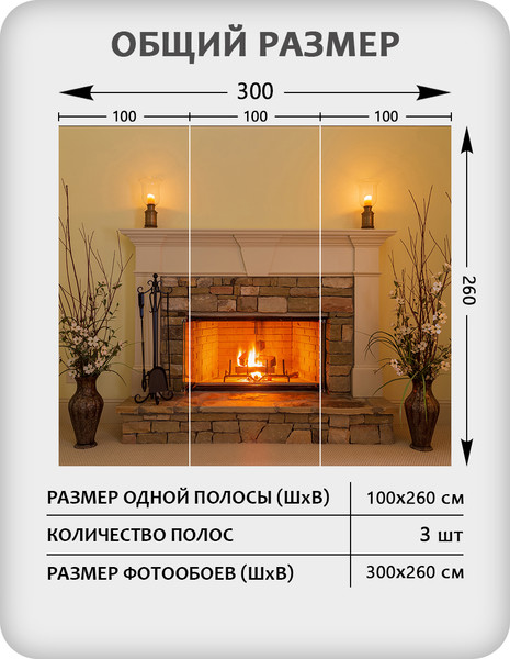 Изображение товара Фотообои листовые Citydecor Абстракция 412 (300x260см)