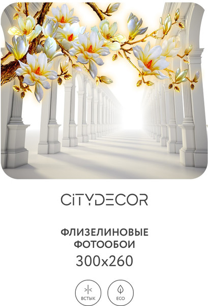 Изображение товара Фотообои листовые Citydecor Абстракция 47 (300x260см)